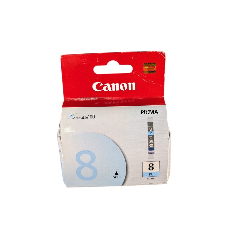 Canon CLI-8PC Photo Cyan Ink Tank PIXMA Pro9000 iP6600D MP970 Genuine New